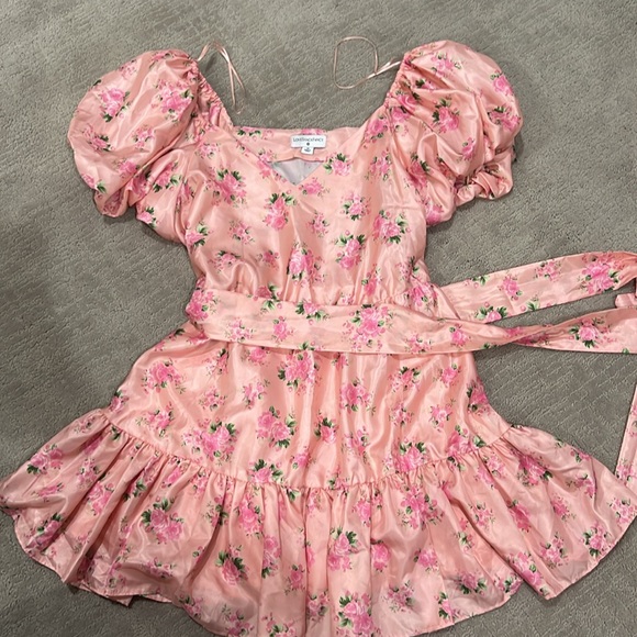 Love shack fancy dor Target dress with puffed sleeves - Picture 2 of 7